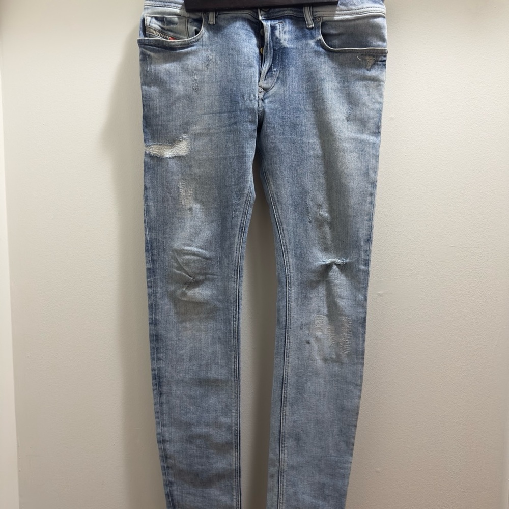 Diesel Men's Light Blue Skinny Jeans